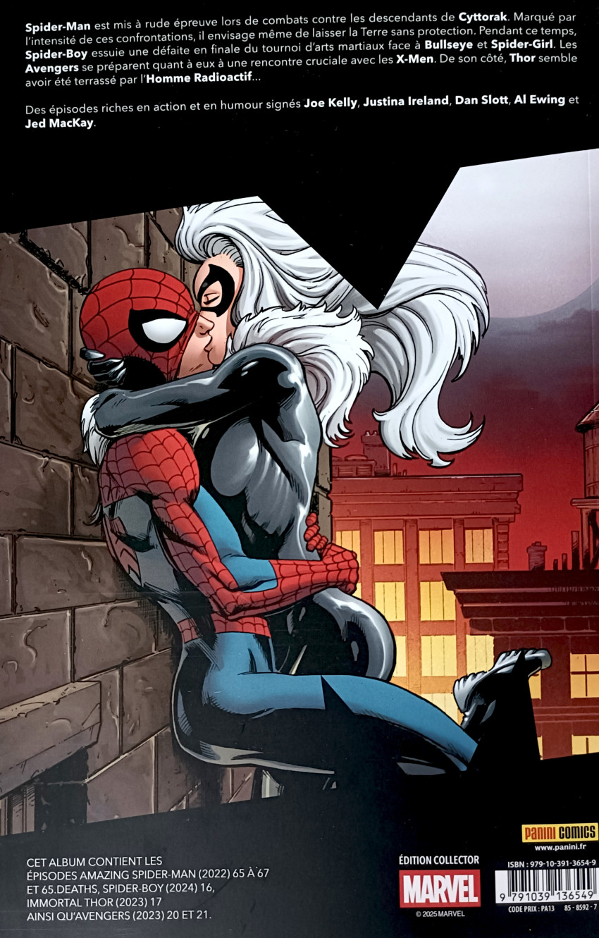Verso de l'album Marvel Comics (II) 21