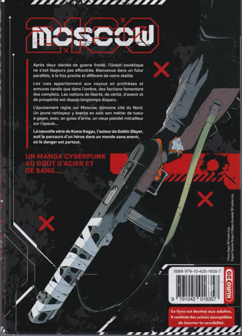 Verso de l'album Moscow 2160 1