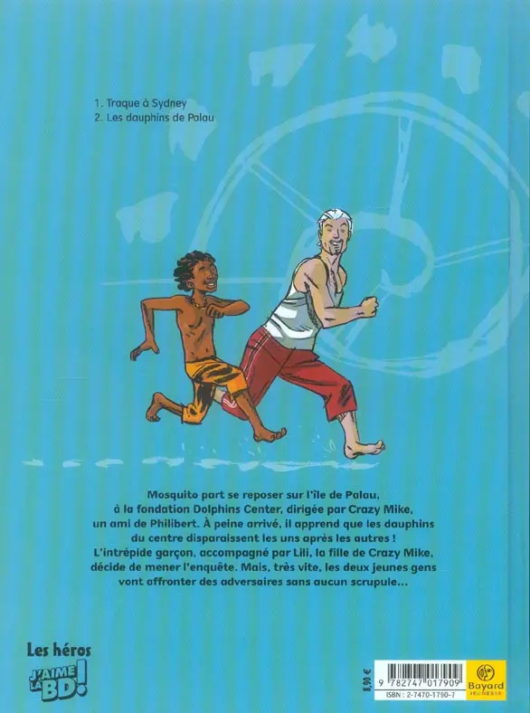Verso de l'album Le Cycle du Nautile Tome 2 Les dauphins de Palau