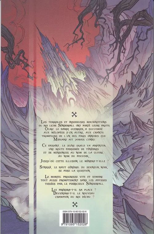 Verso de l'album Le Dévoreur de Temps Tome 4 Sombre avénement