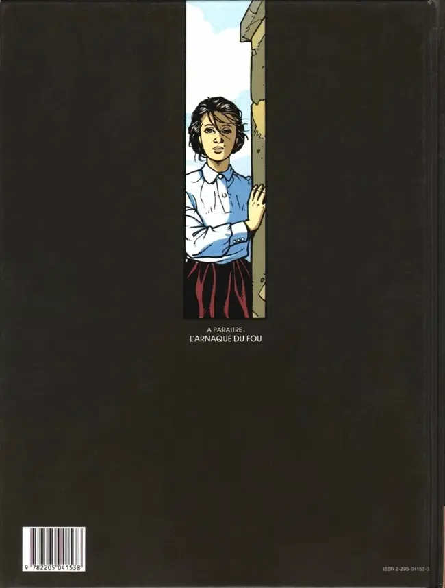 Verso de l'album Fabien M. Tome 1 Le cavalier noir