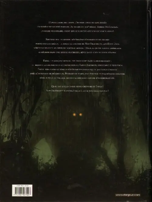 Verso de l'album Fraternity Livre 1/2