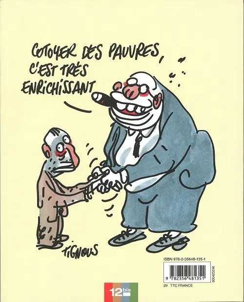 Verso de l'album Le Fric c'est capital