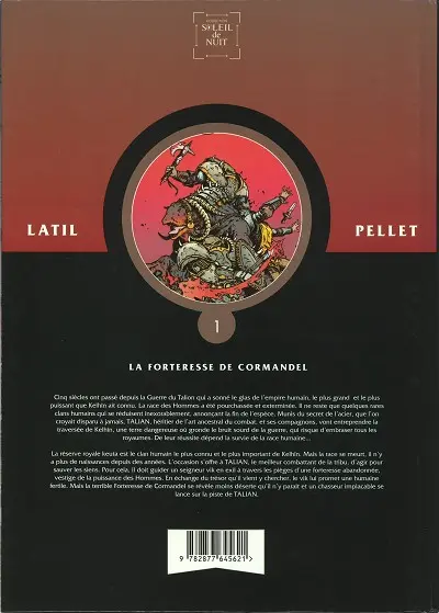 Verso de l'album Les Guerriers Tome 1 La forteresse de Cormandel