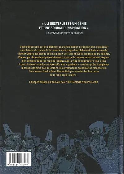 Verso de l'album Hector Umbra