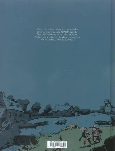 Verso de l'album Les semi-aventures des Hommes-rats Tome 1 Monsieur Laperche