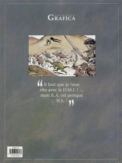 Verso de l'album Ikar Tome 2 La machine à arrêter la guerre