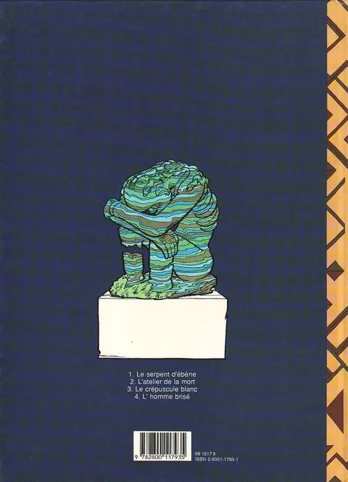 Verso de l'album Les aventures de Jimmy Tousseul Tome 4 L'homme brisé