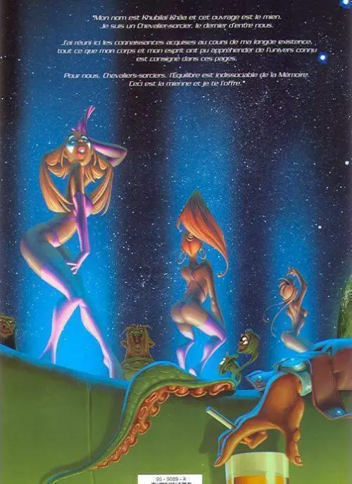 Verso de l'album Kookaburra Databook