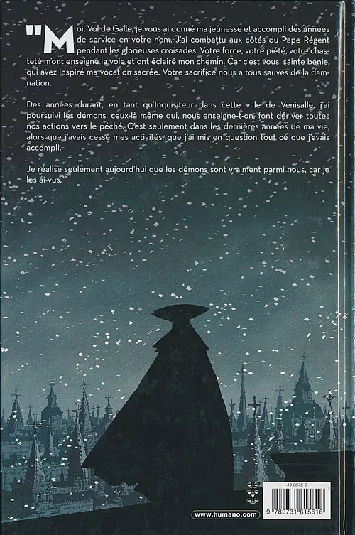 Verso de l'album Le Marquis Tome 1 Danse Macabre