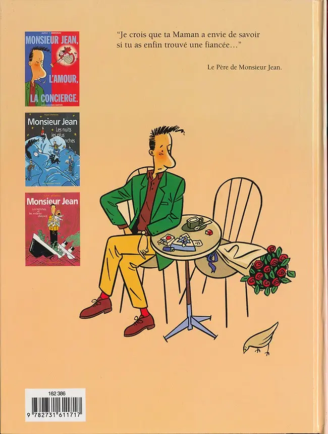 Verso de l'album Monsieur Jean Tome 3 Les femmes et les enfants d'abord