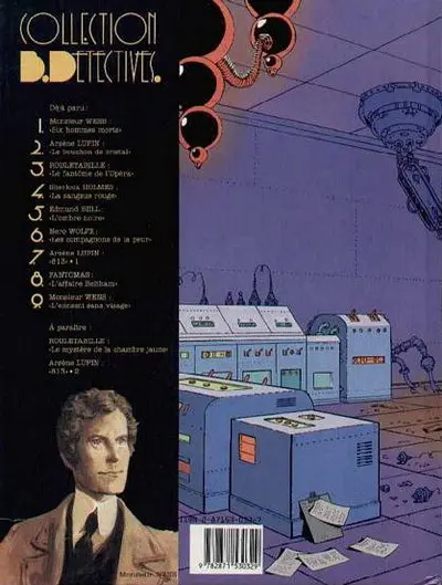 Verso de l'album Mr Wens Tome 2 L'ennemi sans visage