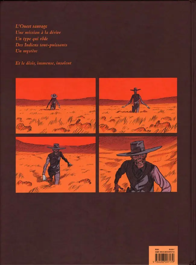 Verso de l'album L'Odeur des garçons affamés