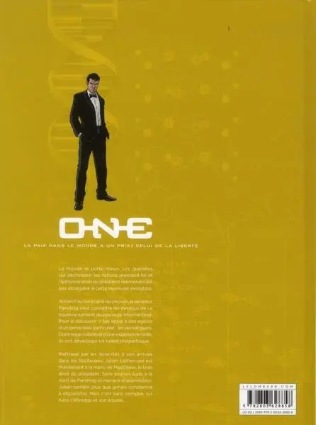 Verso de l'album One Tome 3 Fractions