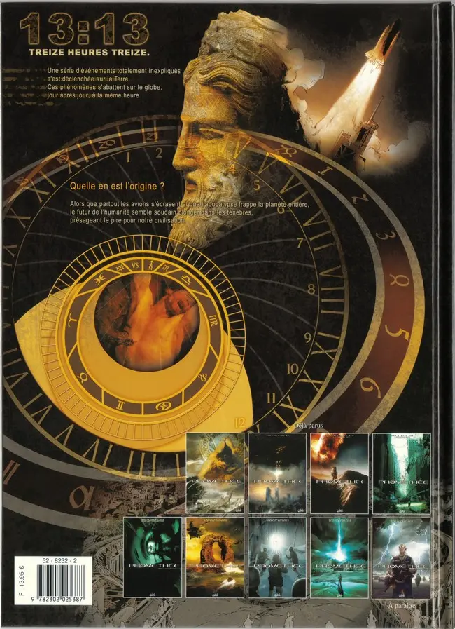 Verso de l'album Prométhée Tome 8 Necromanteion