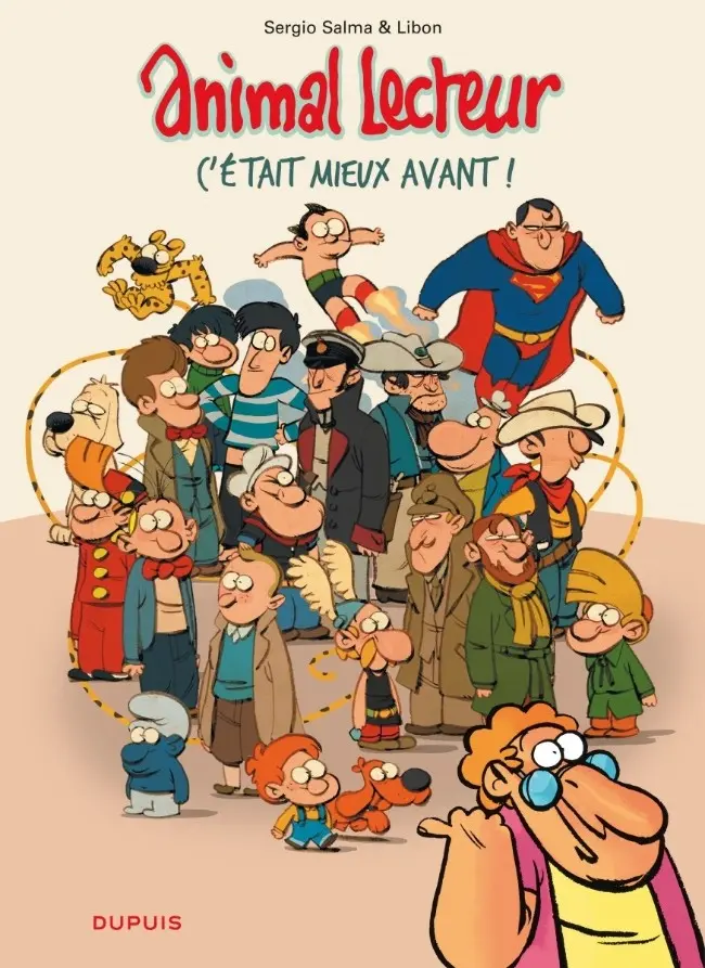 Couverture de l'album Animal lecteur Tome 5 C'était mieux avant !
