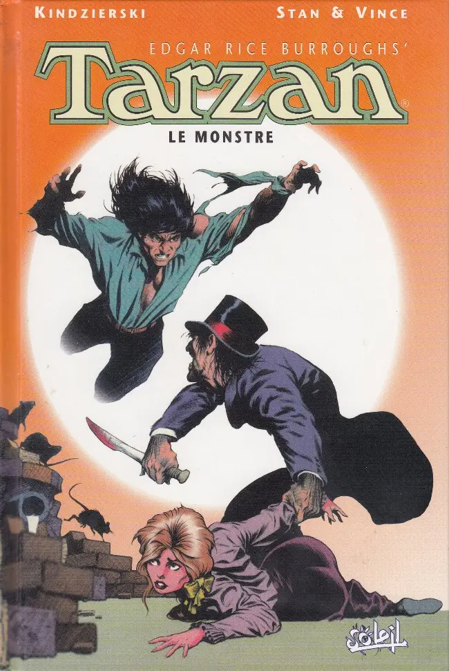 Couverture de l'album Tarzan Tome 1 Le Monstre