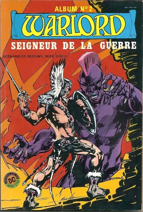Couverture de l'album Warlord Album N° 2