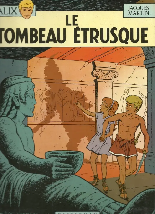 Couverture de l'album Alix Tome 8 Le tombeau étrusque