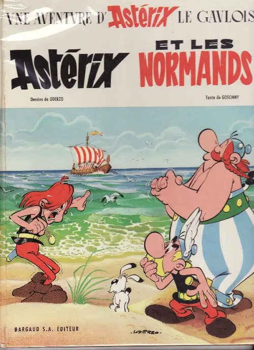 Couverture de l'album Astérix Tome 9 Astérix et les Normands