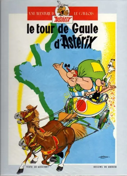 Couverture de l'album Astérix Tomes 5 et 6 Le tour de Gaule d'Astérix / Astérix et Cléopâtre