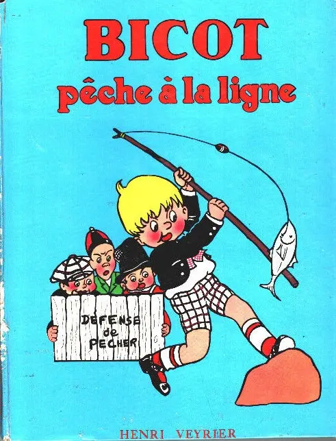 Couverture de l'album Bicot Tome 7 Bicot pêche à la ligne