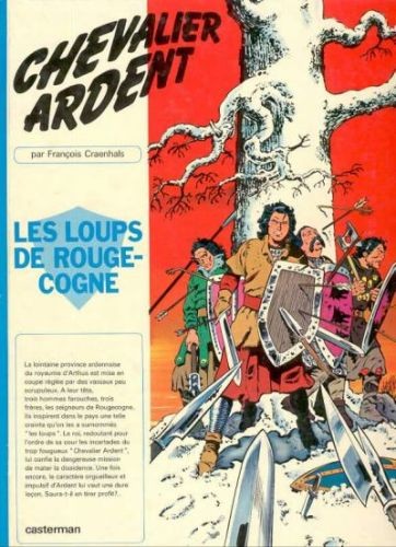 Couverture de l'album Chevalier Ardent Tome 2 Les loups de Rougecogne