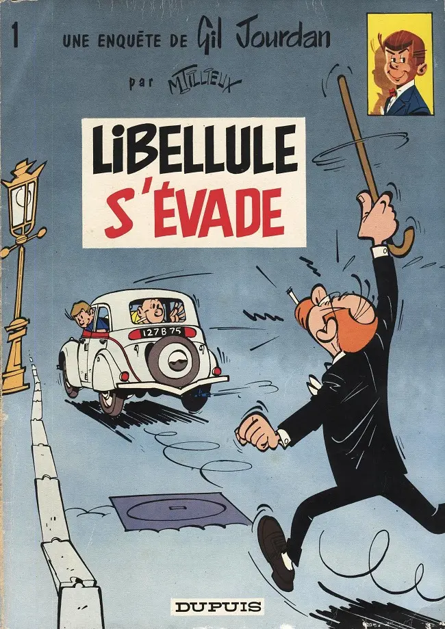 Couverture de l'album Gil Jourdan Tome 1 Libellule s'évade