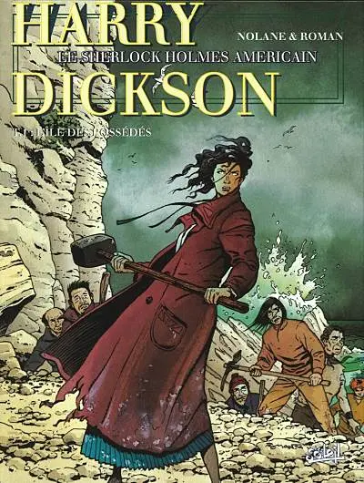 Couverture de l'album Harry Dickson Tome 1 L'ile des possédés