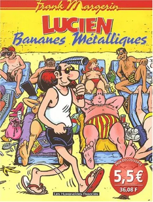 Couverture de l'album Lucien Tome 2 Bananes métalliques