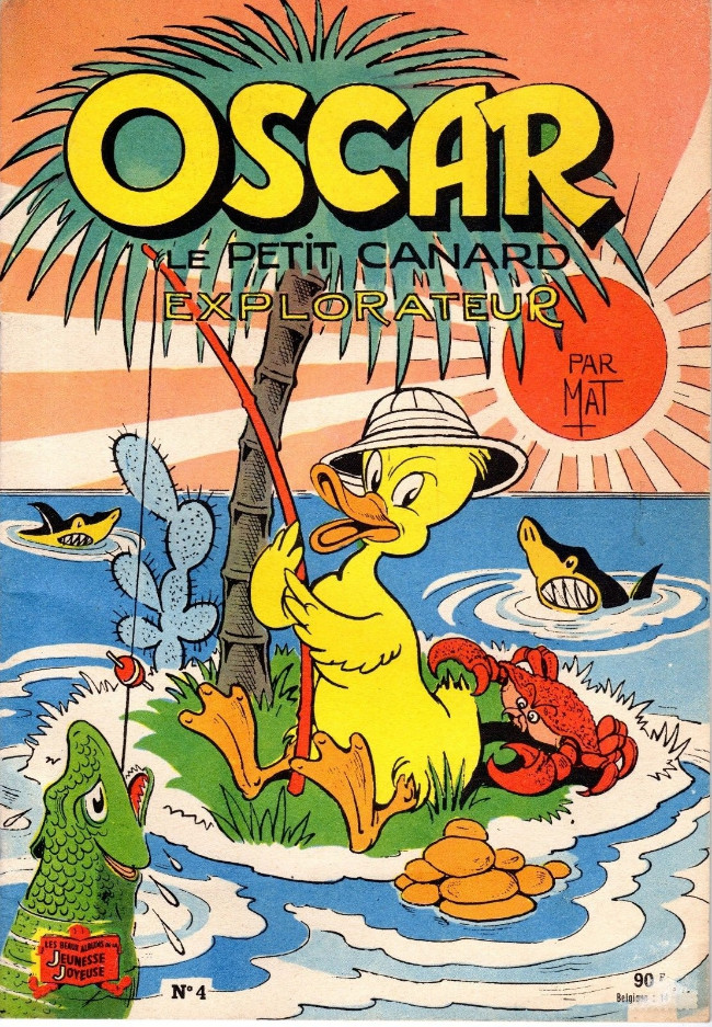 Couverture de l'album Oscar le petit canard Tome 4 Oscar le petit canard explorateur
