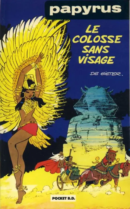 Couverture de l'album Papyrus Tome 3 Le colosse sans visage