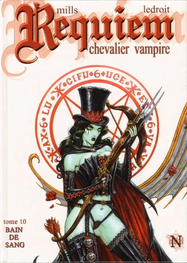 Couverture de l'album Requiem Chevalier Vampire Tome 10 Bain de sang