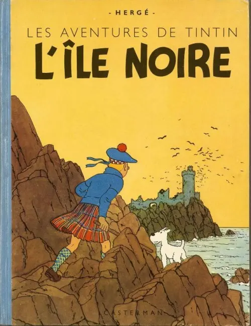 Couverture de l'album Tintin Tome 7 L'île noire