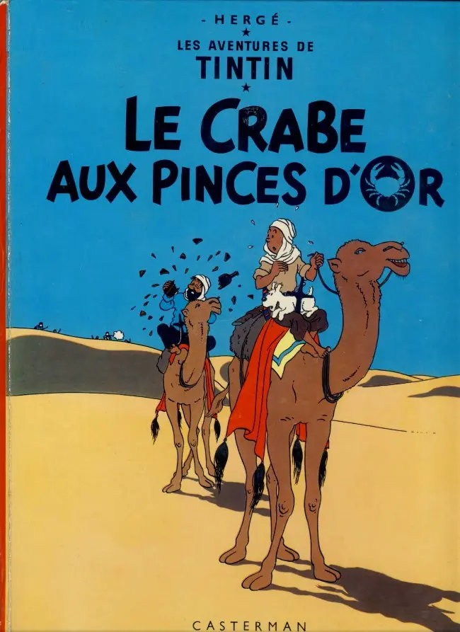 Couverture de l'album Tintin Tome 9 Le crabe aux pinces d'or