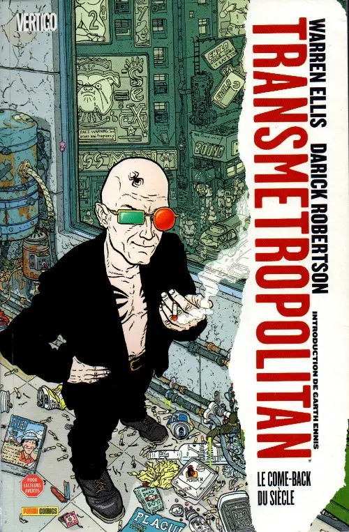 Couverture de l'album Transmetropolitan Tome 1 Le come-back du siècle