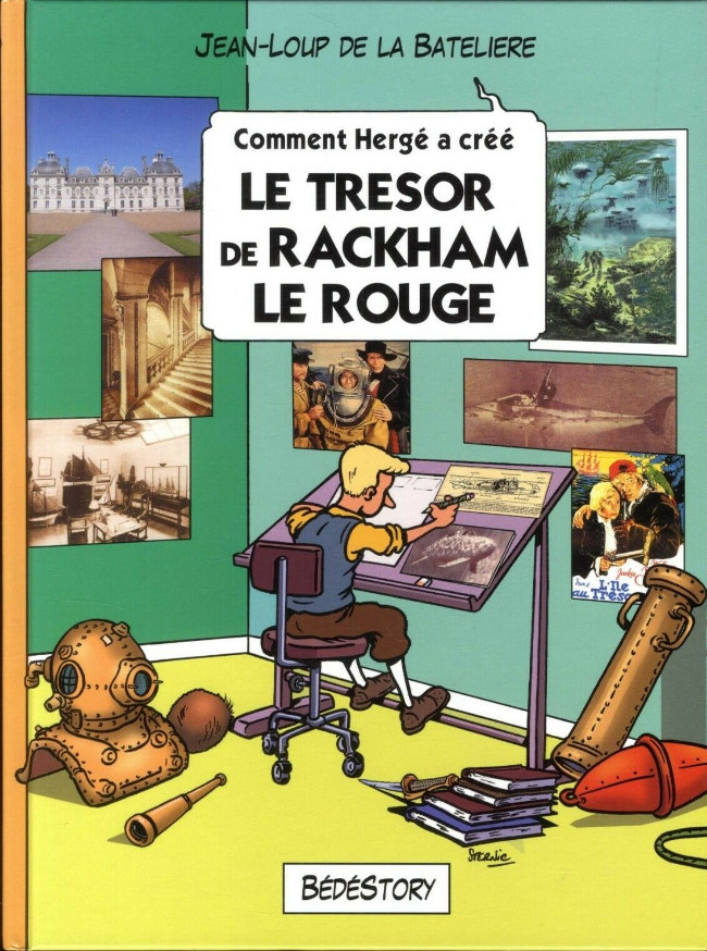 Couverture de l'album Comment Hergé a créé... Tome 11 Le trésor de Rackham Le Rouge