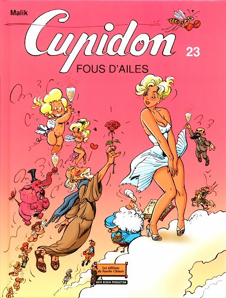 Couverture de l'album Cupidon Tome 23 Fous d'ailes