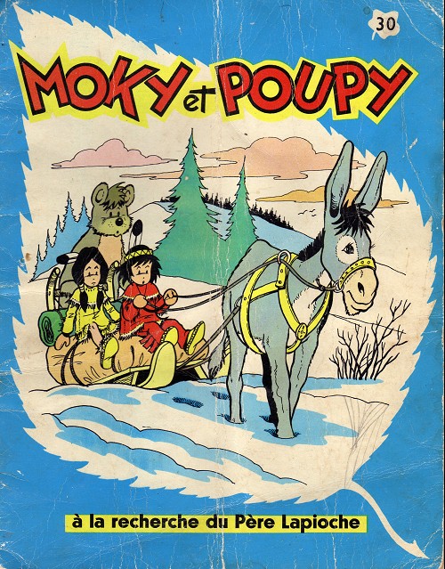 Couverture de l'album Moky et Poupy Tome 30 Moky et Poupy à la recherche du Père Lapioche