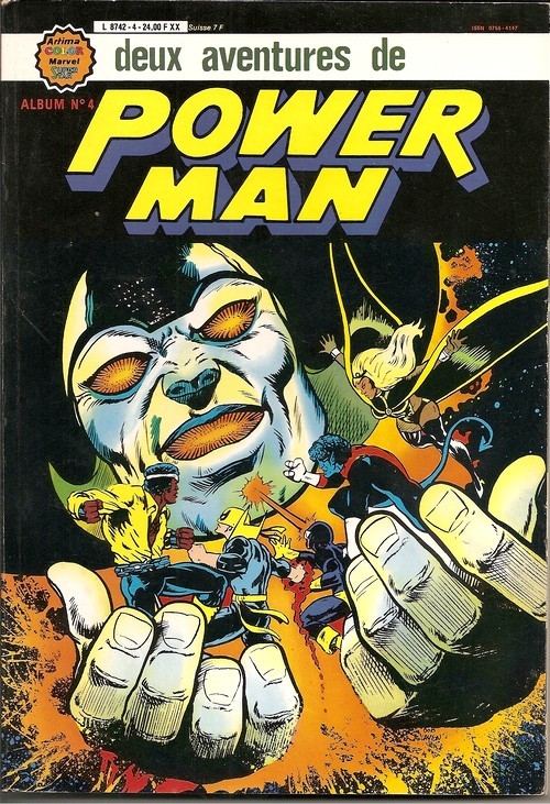 Couverture de l'album Power Man Deux aventures de Power Man (n°6 et Captain America n°7)