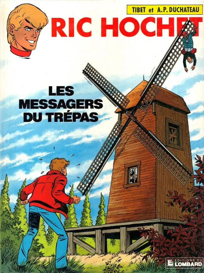 Couverture de l'album Ric Hochet Tome 43 Les messagers du trépas