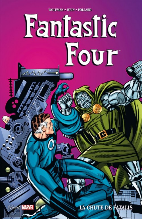 Couverture de l'album Best of Marvel 32 Fantastic Four : La Chute de Fatalis