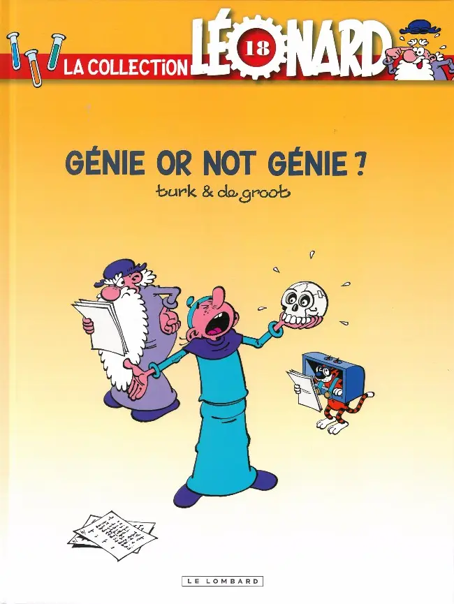 Couverture de l'album La Collection Léonard Tome 18 Génie or not génie ?
