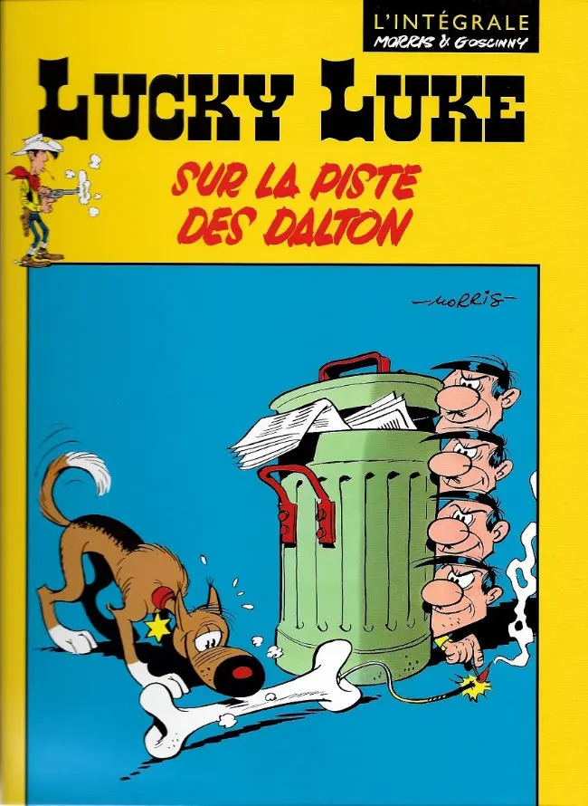 Couverture de l'album Lucky Luke Tome 30 Sur la piste des Dalton