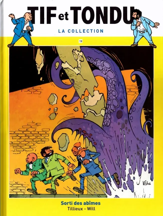 Couverture de l'album Tif et Tondu La collection Tome 19 Sorti des abîmes