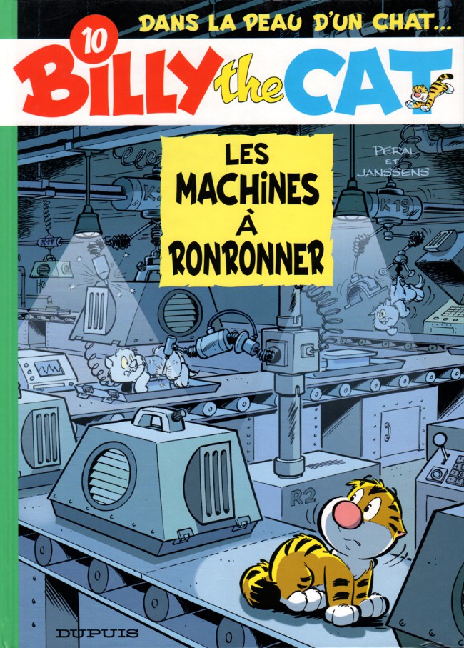 Couverture de l'album Billy the Cat Tome 10 Les machines à ronronner
