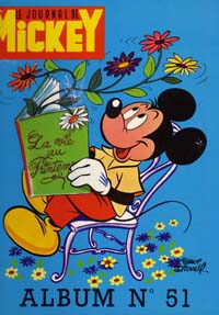 Couverture de l'album Le Journal de Mickey Album N° 51