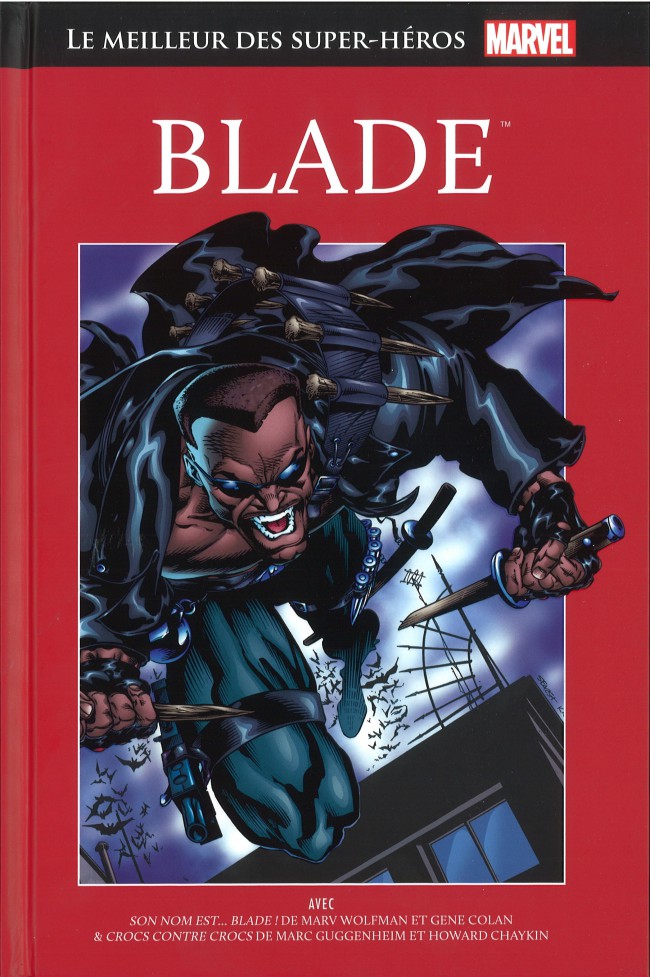 Couverture de l'album Le meilleur des Super-Héros Marvel Tome 29 Blade