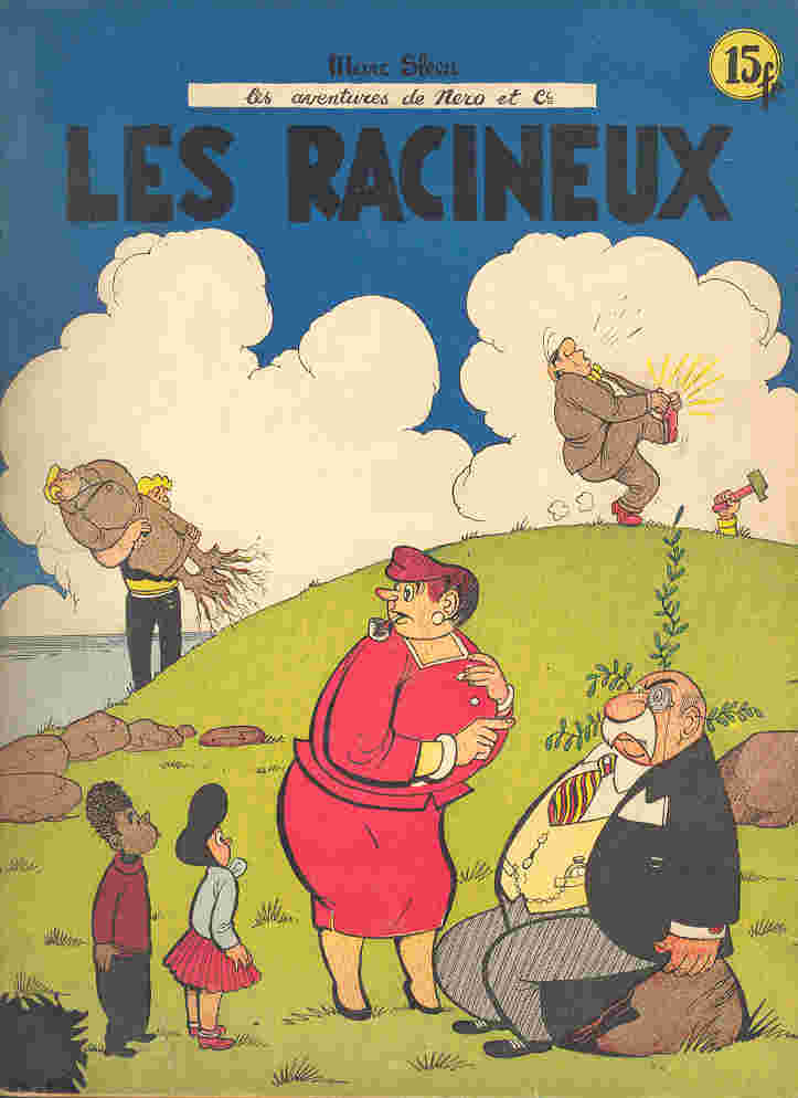 Couverture de l'album Les Aventures de Néron et Co Éditions Samedi Tome 12 Les racineux