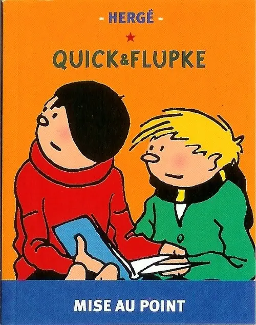 Couverture de l'album Quick et Flupke - Gamins de Bruxelles Mise au point